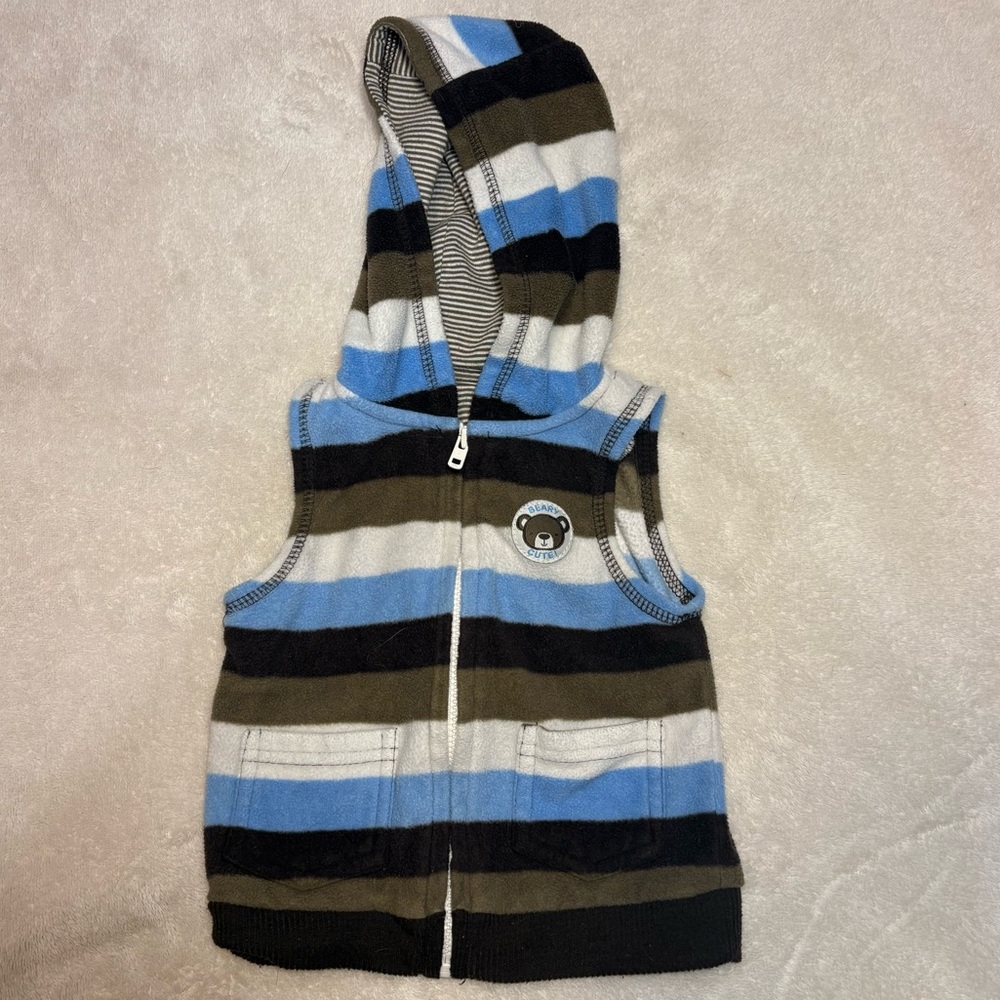George hooded vest